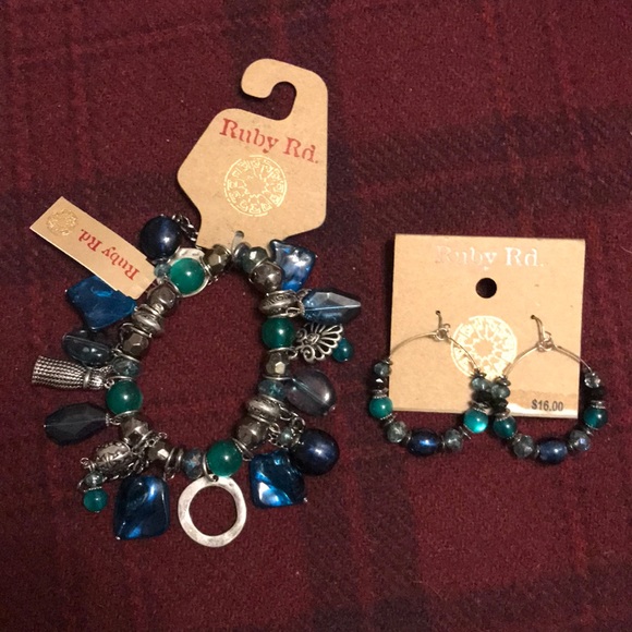 Ruby Rd. Jewelry - Earrings and Bracelet set Ruby Rd. Jewelry - Earrings and Bracelet set